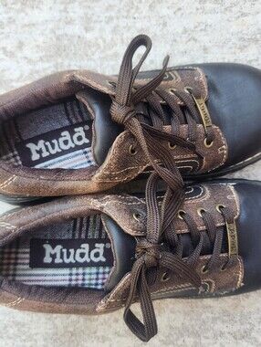 MUDD Vintage Y2K Brown Chunky Lug Grunge Oxford Shoes, Women's Size 8